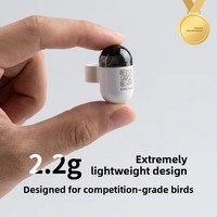 Mini traceur GPS Bluetooth ultra-léger 22g pour oiseaux et pigeons, localisation en temps réel, compatible Android