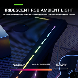 Nouveau bureau de jeu moderne pour ordinateur portable de jeu, table de jeu, ordinateur de jeu, chaise de bureau, mobilier de bureau, bureau de jeu - Product Image 2