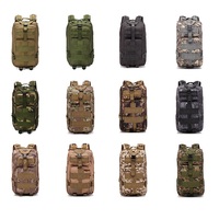 Sac à dos tactique unisexe pour trekking, chasse et randonnée, durable, en Oxford, antivol, grande capacité, imperméable, avec cadre interne