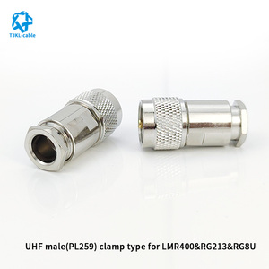 Cavo di Comunicazione in Rame Coassiale 50-7 UHF Maschio-Maschio con Connettore PL259 per Walkie Talkie, Ricetrasmettitore Radioamatoriale, Jumper - Product Image 2