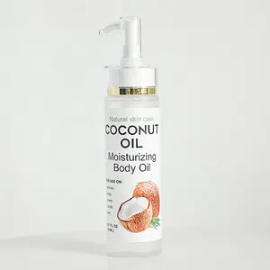 Minyak esensial pelembap kulit kelapa, minyak esensial Perawatan Kulit label pribadi untuk menutrisi tubuh