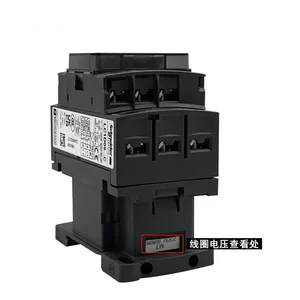 Schnei der New Black Version AC Three-pole Contactor 3P LC1D09 LC1D12 B7C F7C Q7C M7C 24V 110V 220V 380V