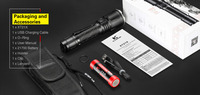 Lampe torche tactique rechargeable Klarus XT21X, nouvelle édition, avec LED super lumineuse, étanche