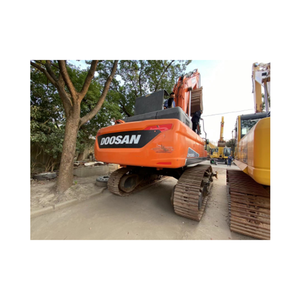 Excavatrice Doosan DX530LC certifiée, couleur orange, sur chenilles, engin de construction lourd, équipement d'occasion, 5300 kg, 0-2000 heures, Corée - Product Image 4