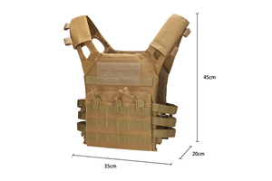 Nhà máy trực tiếp bảo vệ cộng với chiến thuật an ninh Vest Ngoài trời chiến thuật Bánh người đàn ông ngụy trang tấm tàu sân bay Molle chiến thuật vest - Product Image 5