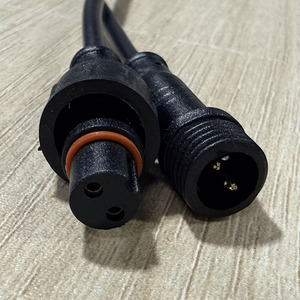 Harnais de câblage étanche M16 personnalisé 4P 5P à âme en cuivre, câble connecteur étanche 5 broches mâle-femelle 12V pour éclairage extérieur - Product Image 5