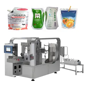 Máquina automática de llenado y sellado de líquido, detergente para jugos, Yogurt, Ketchup, vinagre, directo de fábrica, paquete de Lin