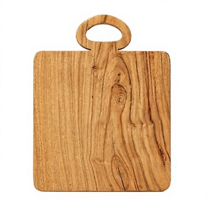 Planche à découper en teck de qualité supérieure, résistante au four et faite à la main pour les chefs professionnels, préparation culinaire moderne et utilisation en soirée - Product Image 6