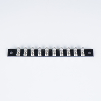 Bande de bornes en laiton 10Lug Point to Point pour kit d'amplificateur de guitare DIY