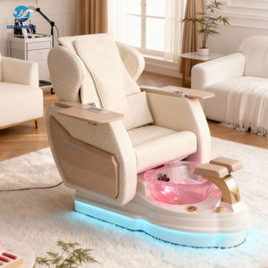 Sillón de Pedicura Eléctrico para Salón de Uñas con Spa para Pies con Chorro, Moderno Sillón de Pedicura con Masaje, Sillón de Spa para Manicura y Pedicura - Product Image 4