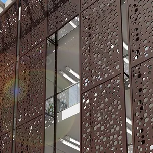 Decorating Design Shading Aluminum Profile For Curtain Wall