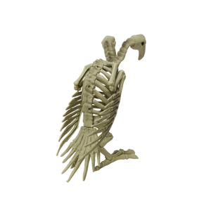 Detailed Realistic Miniature Unique Novelty Model Toy <b>Animal</b> Halloween <b>Plastic</b> Movable Skeleton Bald Eagle - Product Image 3