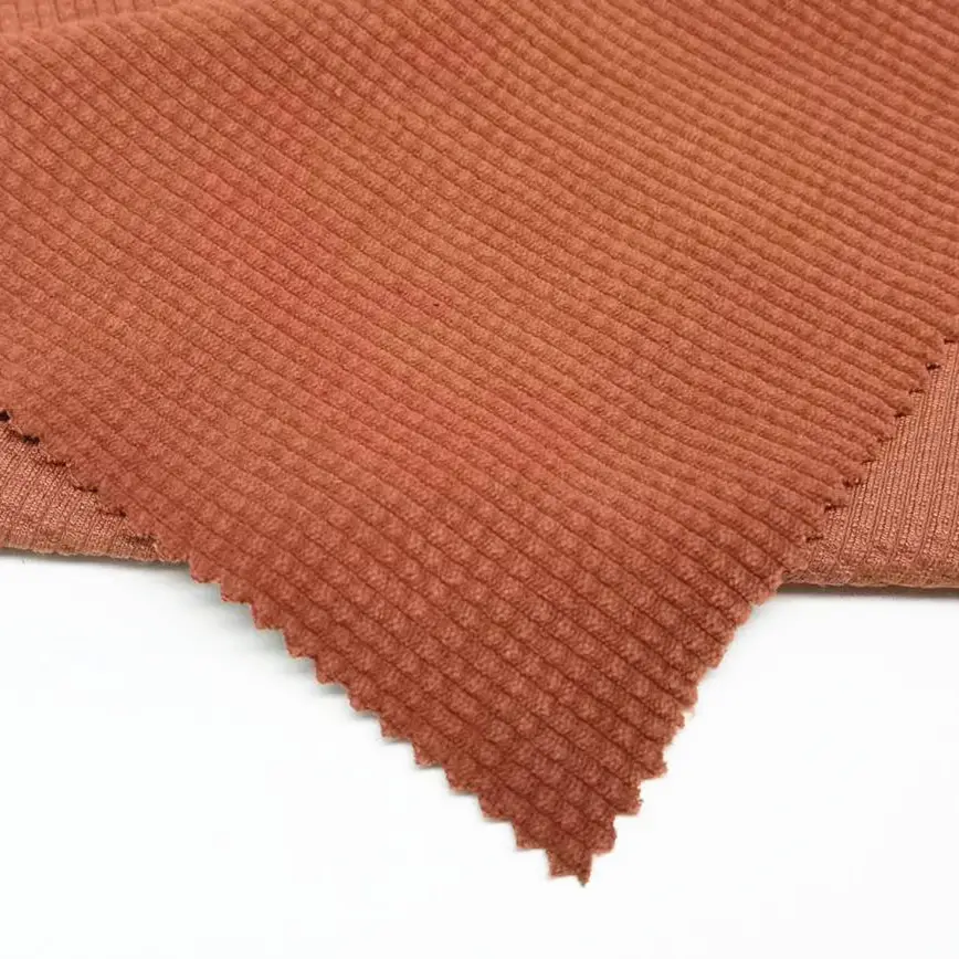Yastık için yeni stil % 100% Polyester Wale kadife kadife jarse kumaş
