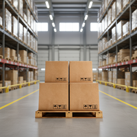 Boîtes en carton ondulé personnalisables avec logos imprimés, recyclables et réutilisables, emballage express, marque ZE BANG