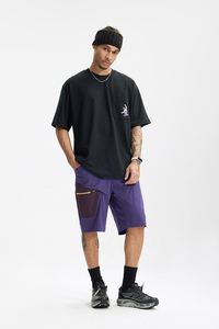 เสื้อยืดกีฬาผู้ชายปักลายที่กระเป๋า เทคโนโลยีใหม่ 6 in 1 ให้ความรู้สึกเย็นสบาย แห้งเร็ว แขนสั้น - Product Image 2