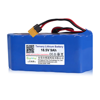 Batterie au lithium ternaire rechargeable OEM d'usine 18,5 V 9-15 Ah 5S 6S 18650 pour véhicules logistiques AGV de taille moyenne et petite et AMR CE
