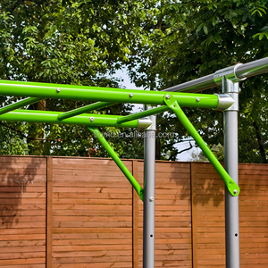 Barras de Acero Resistentes Zoshine <span class=keywords><strong>para</strong></span> <span class=keywords><strong>Ejercicio</strong></span> al Aire Libre, <span class=keywords><strong>para</strong></span> Jardín, Casa, Parque Infantil, <span class=keywords><strong>Parques</strong></span> de Trampolín, Equipo de <span class=keywords><strong>Ejercicio</strong></span> <span class=keywords><strong>para</strong></span> Adultos - Product Image 5