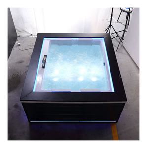 Baiyao Nouveau Style Autoportant <span class=keywords><strong>Bulle</strong></span> D'air Acrylique Jacuzzier 4 Personnes <span class=keywords><strong>Pour</strong></span> Famille Maison Baignoire Intérieur Whirlpool Spa <span class=keywords><strong>Pour</strong></span> Salle De Bains - Product Image 2