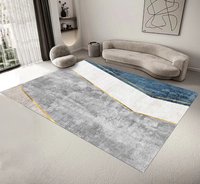 Maschinenwaschbare Faltbare Polyester Vintage Türkische 3D-Bedruckte Flauschige Maßgefertigte Rutschfeste Teppiche für Schlafzimmer Wohnzimmer Heim-Dekoration