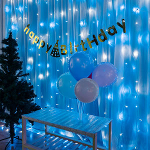 <span class=keywords><strong>Guirnalda</strong></span> de Luces Twinkle de 3x3m, 304 LED, 8 Modos, Decoración de Habitación de Hadas, Cortina de Luces para Ventana, Luces de <span class=keywords><strong>Cascada</strong></span> - Product Image 2