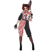 Halloween Clown Jokers Cosplay Costume for Women