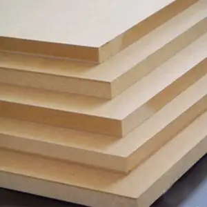 china price prix panneau mdf 18mm 10mm thickness duvar paneli cnc plain mdf wood material