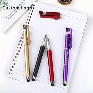 Bolígrafo de Tinta de Gel con Precio de Fábrica, Soporte para Teléfono con Pantalla Táctil e Impresión de Código QR con Logotipo Personalizado - Product Image 1