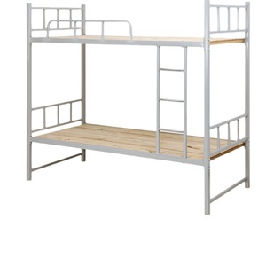 Cama litera metálica moderna minimalista, literas superiores e inferiores, construcción <span class=keywords><strong>de</strong></span> dos pisos, dormitorio <span class=keywords><strong>de</strong></span> obra, apartamento estudiantil, cama doble. - Product Image 5