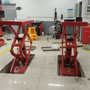 Elevador de Tijera Hidráulico de Doble Cilindro JINGLI JL300D de Dos Postes, 4000 kg de Capacidad de Elevación, para Montaje en Suelo, Marca Shandong - Product Image 4