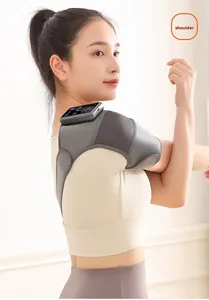 Masseur de genou ergonomique avec chaleur, vibrations et moxibustion, attelle thérapeutique électrique pour le soulagement des douleurs articulaires, bien-être professionnel - Product Image 3