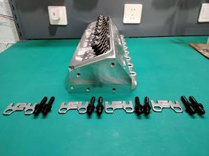 Sbc350 GM350 nhôm hoàn chỉnh Xi lanh đầu cho Chevy 350 5.7L V8 khối nhỏ trên bán - Product Image 5