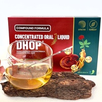 Cairan Oral terkonsentrasi OEM dengan Ginseng Ganoderma Lucidum Astragalus Membranaceus yang bermanfaat Qi nutrisi darah untuk dewasa