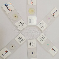 Lab Microscope Slides Prepared Specimen Insects and Plants for Kids' Biology Study for Home or School Learning