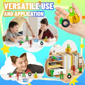 Et tungtungtung sahur tralelo tralala bức tượng in 3D trang trí thần tài sáng tạo ai đồ chơi tralalero tralala nhân vật hành động - Product Image 4