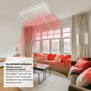 Chất lượng cao và hiệu quả Trần sưởi ấm hồng ngoại Panel với LED chiếu sáng - Product Image 1