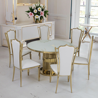 Nouvelle collection 2025 : Mobilier de salon moderne pour mariage, chaises de salle à manger à dossier souple avec soudure professionnelle pour salon et appartement