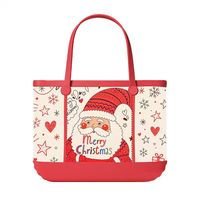 Sac de plage en EVA personnalisé pour Noël, 1300g, imperméable, durable, avec trous, grande capacité, chaînes, portable, cadeau souvenir