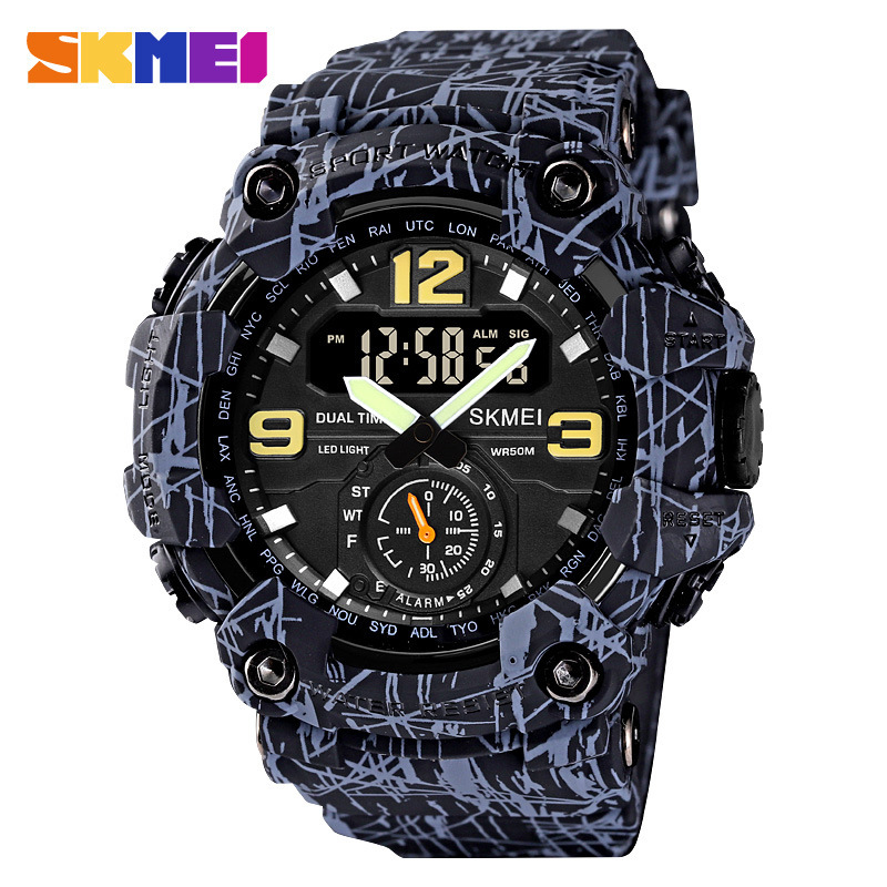 1 Camouflage Blue
