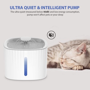 <span class=keywords><strong>Fontaine</strong></span> d'eau intelligente et automatique pour animaux 1 l, <span class=keywords><strong>fontaine</strong></span> à boire en plastique silencieuse pour chats et chiens, 3l - Product Image 6