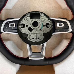 <span class=keywords><strong>Volante</strong></span> de Cuero de Alta Calidad para Volkswagen VW Polo Golf R <span class=keywords><strong>6</strong></span> 7 8 MK6 MK7 <span class=keywords><strong>GTi</strong></span> Passat B7 B8 Jetta - Product Image 5