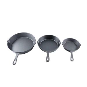 Wholesale Bbq Restaurant 20cm Cookware Egg Bread Bacon Frying <strong>Grill</strong> <strong>Pan</strong> Cast Iron Non Stick Skillet Fry <strong>Pan</strong> - Product Image 4