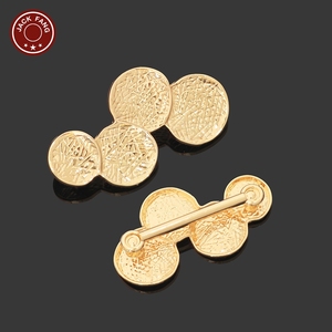 อุปกรณ์ตกแต่งชุดว่ายน้ำบิกินี่ รูปทรงไม่สม่ำเสมอ หัวเข็มขัดโลหะรูปเปลือกหอยสำหรับผู้หญิง ตกแต่งเสื้อผ้าด้วยเปลือกหอย - Product Image 6