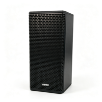 KWS210 Enceintes Subwoofer Professionnelles pour Scène, Double Haut-Parleur 12'', Puissance 800W, Amplificateur, Système Audio PA pour Église, Concert, DJ, Bar
