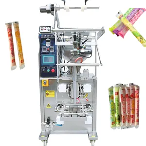 Machine verticale pour glace Popsicle, appareil de remplissage et d'emballage pour sucettes glacées