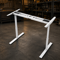 Cadre de bureau ergonomique en métal et acier inoxydable OEM/ODM avec réglage intelligent de la hauteur par levage électrique pour mobilier de bureau