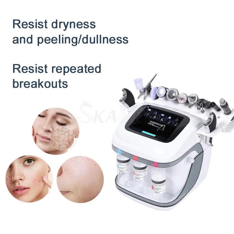 Vendita calda idro dermoabrasione cura macchina per il viso Hydra Skin Master Hydro dermoabrasione Machine