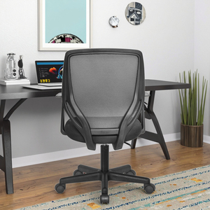 Hiện đại điều chỉnh ghế văn phòng bán buôn xoay trở lại với New tay vịn nâng phong cách khách truy cập ghế trong lưới vải thiết kế với bọt - Product Image 5