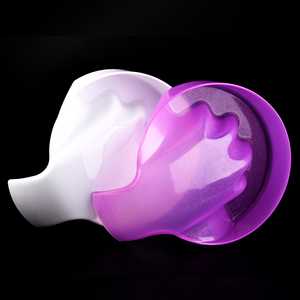 Bol de trempage pour soins des ongles KADS, bol en plastique acrylique pour retirer le vernis gel, bol pour éliminer les peaux mortes, utilisation en salon de beauté - Product Image 1