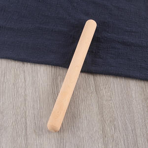 Rodillo de madera Palo de presión de haya Herramientas para hornear Dumpling Wrapper Rolling <span class=keywords><strong>Stick</strong></span> Logotipo personalizado - Product Image 5