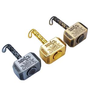 Metal <span class=keywords><strong>Thor</strong></span> <span class=keywords><strong>s</strong></span> Battle <span class=keywords><strong>Hammer</strong></span> Fidget Spinner Juguetes Anti-Estré<span class=keywords><strong>s</strong></span> Ansiedad Alivio Mano Dedo Spinner Llavero Fidget Juguete - Product Image 1